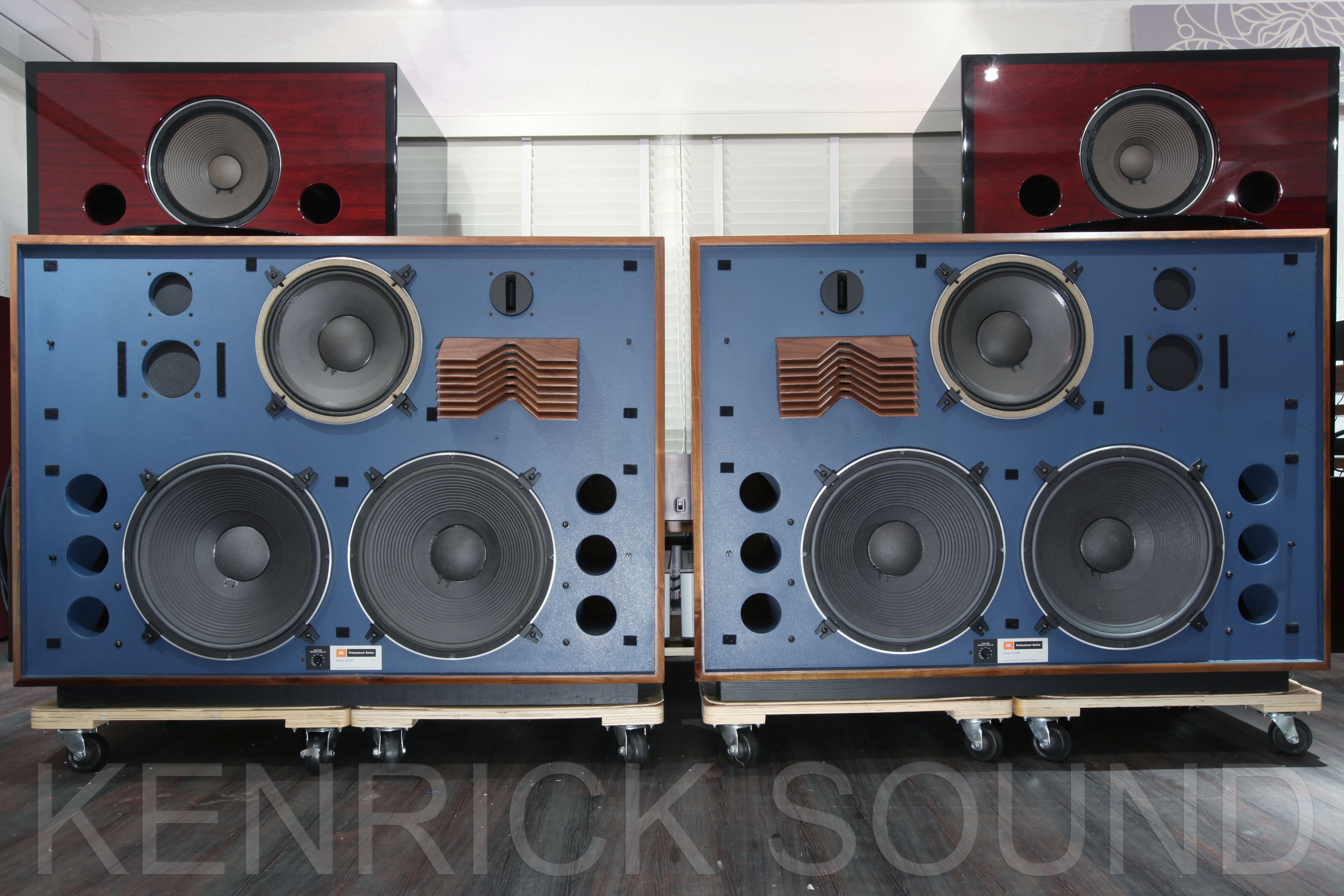 JBL 4350BWX 最高峰 大型スピーカー 新品同様のフルレストア品