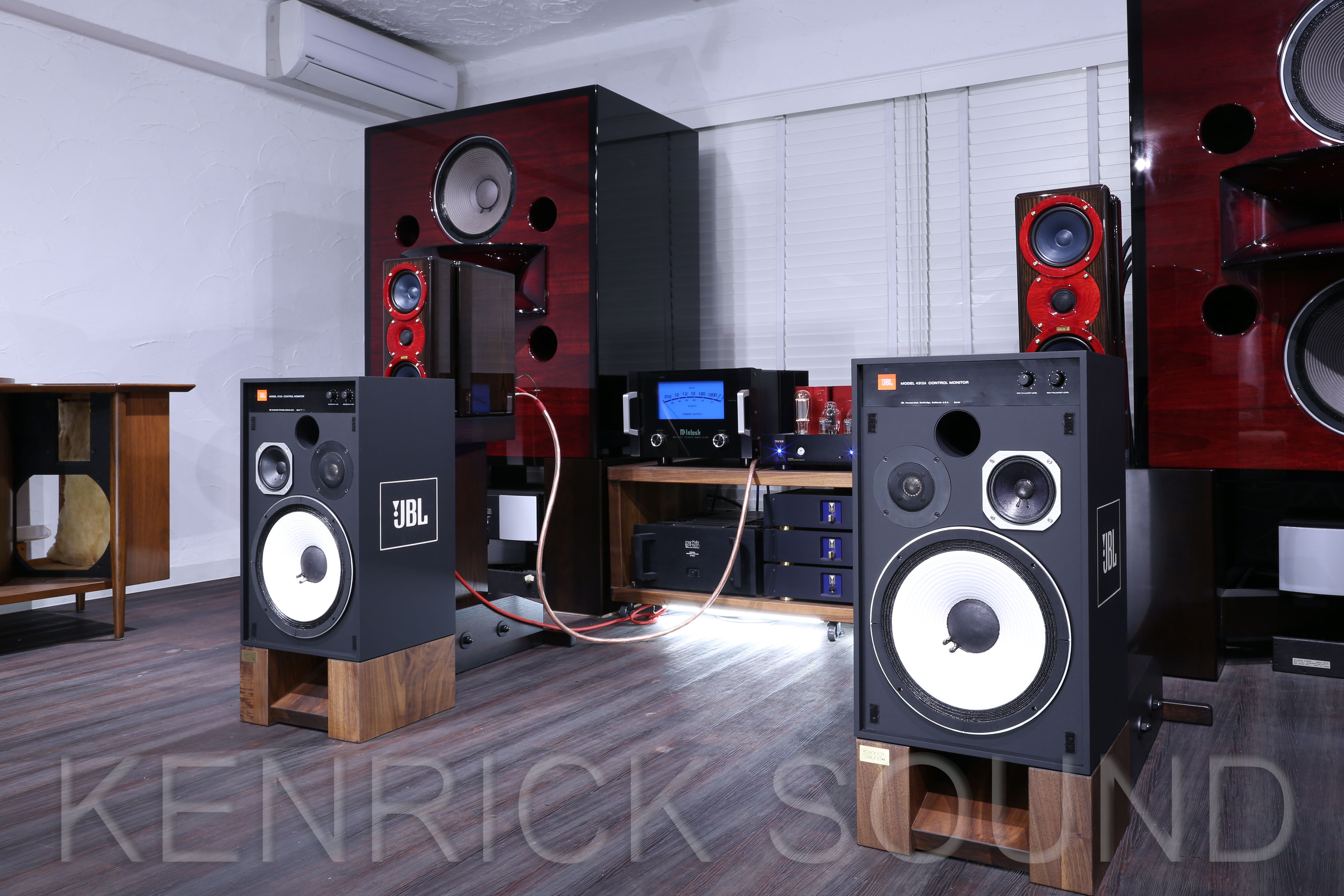 JBL 4312A コンパクトモニター バランス最高 KENRICK SOUNDメンテ済