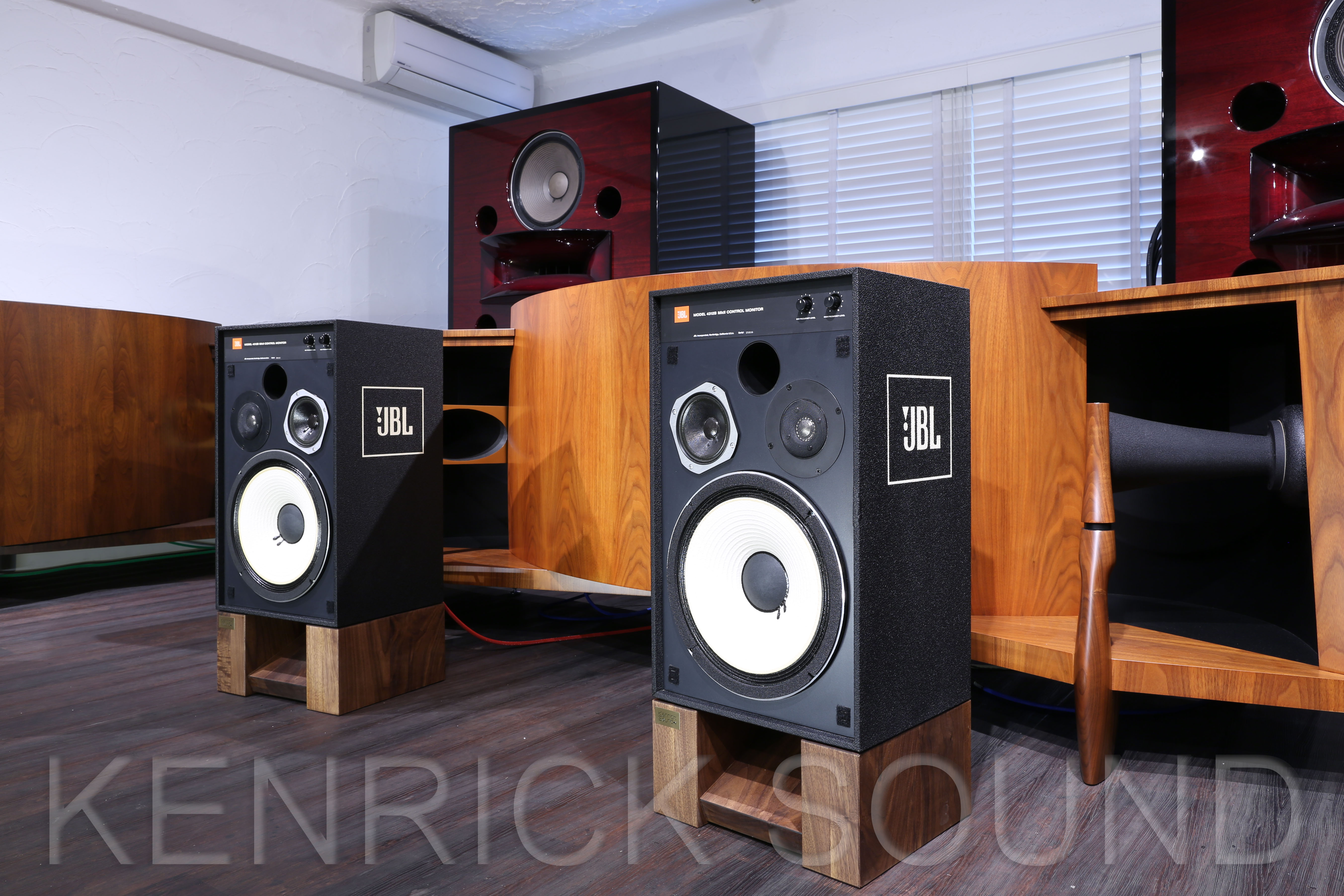 JBL 4312B MK2(MKII) 3wayモニタースピーカー ケンリックメンテ品