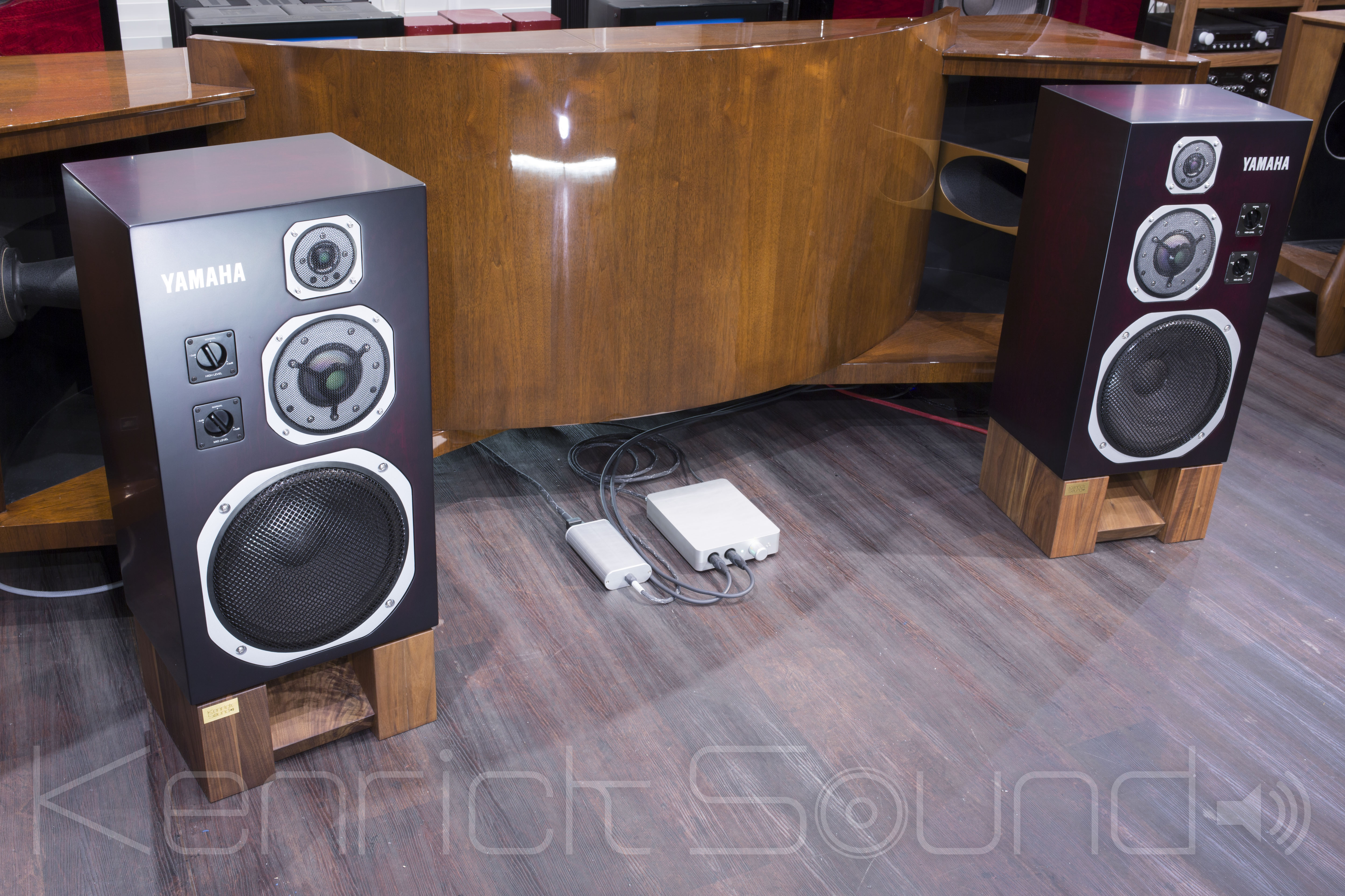 驚愕音 YAMAHA NS-1000M パーフェクトレストア ボルドー仕上げ