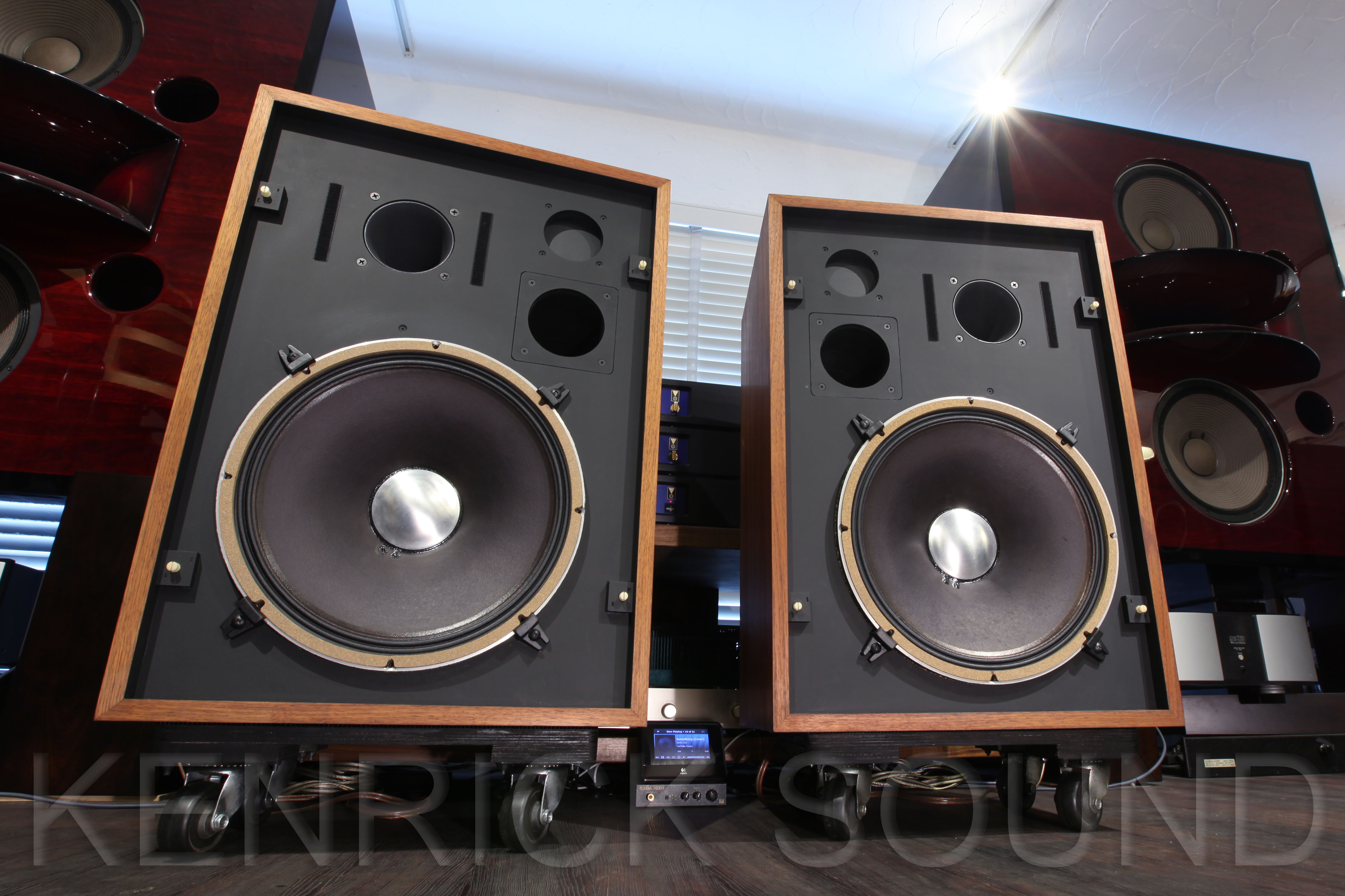 JBL E130 + 2420 + LX8 進工舎箱 2wayスピーカー 濃厚サウンド