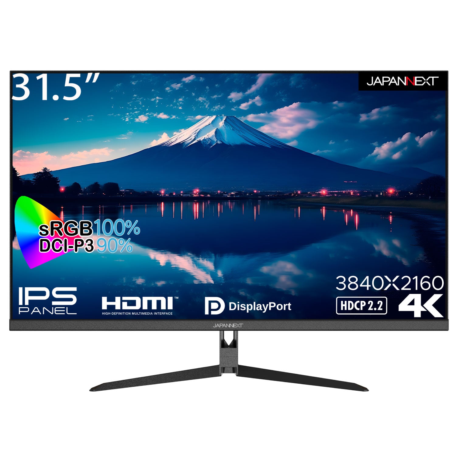 Amazon.co.jp限定】JAPANNEXT IPSパネル搭載31.5インチ 4K(3840x2160