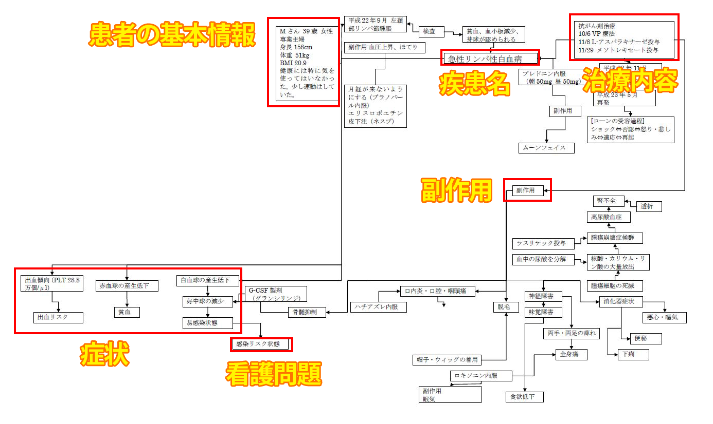 病態関連図の書き方！実習対策 | 根拠がわかる看護義塾