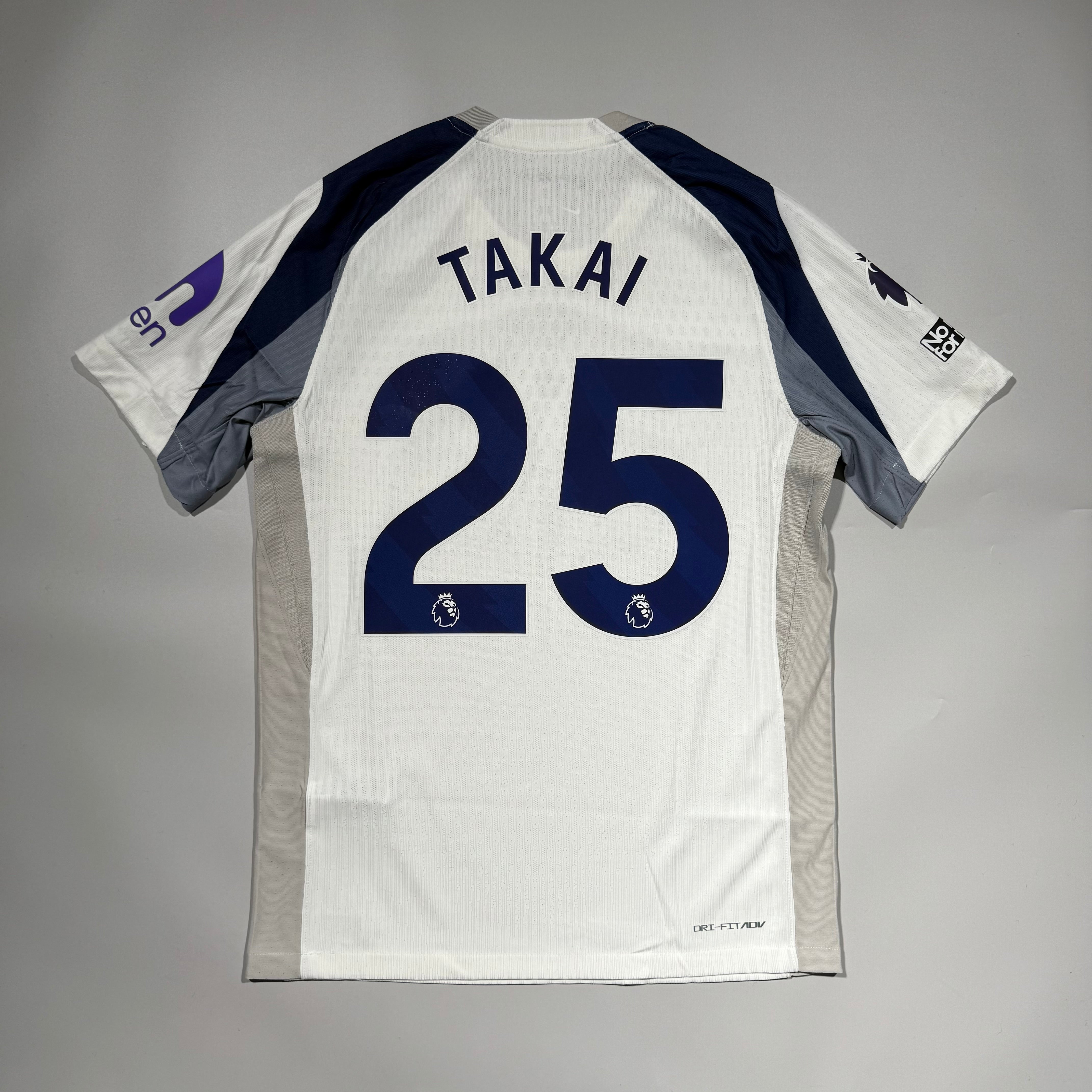 Official #25 Takai 25/26 Tottenham Home Authentic Shirt – Kit of