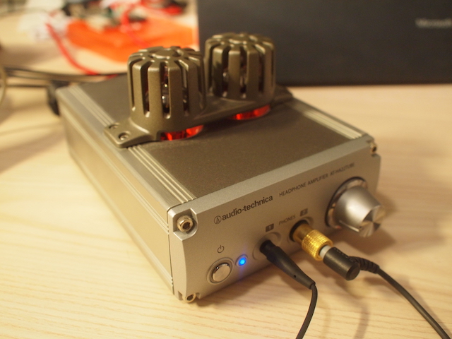 真空管 ヘッドホンアンプ おすすめ audio-technica AT-HA22TUBE｜最新