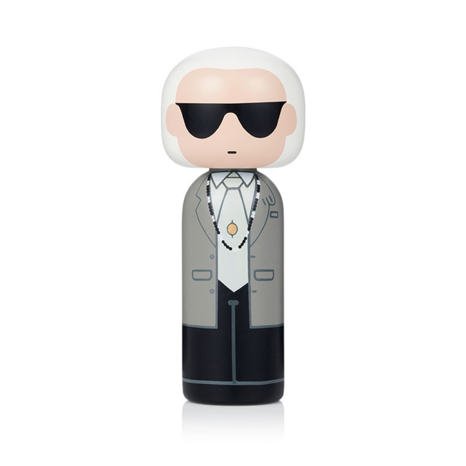 Limited Edition Kokeshi Doll Inspired by Karl's Iconic Style
