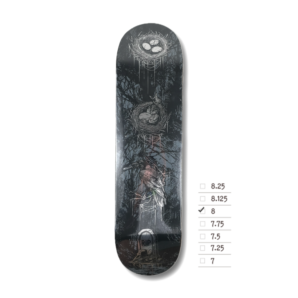 Helluva life cycle twin tail deck 8.25 – Leapsskateboarding
