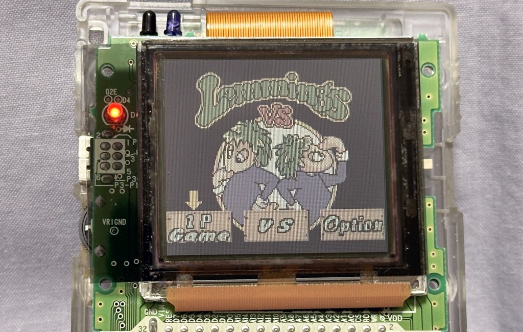 ゲームボーイカラーの偏光板交換再び - 徒然ちょっとメモ'