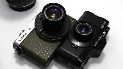 絞り付き ペンタックスauto110マウント マイクロ・フォーサーズ用