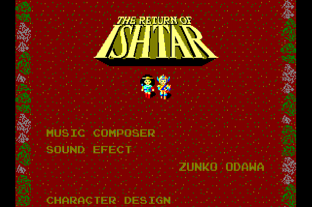 ザ・リターン・オブ・イシター for NEC PC-8801mkⅡSR以降 (C)1986