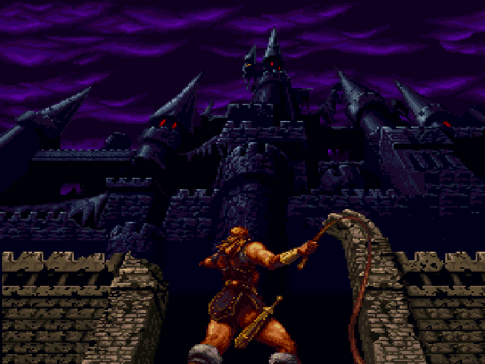 悪魔城ドラキュラ for SHARP X68000 (C)1993 コナミ