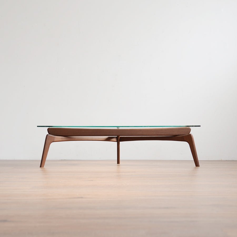 30%OFF】 Luu Table（glass top）ノルディックアッシュ | アッシュ無垢