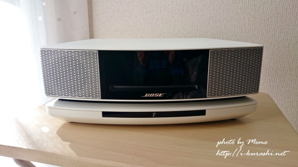 ボーズの「ウェーブサウンドタッチミュージックシステム IV」を使って