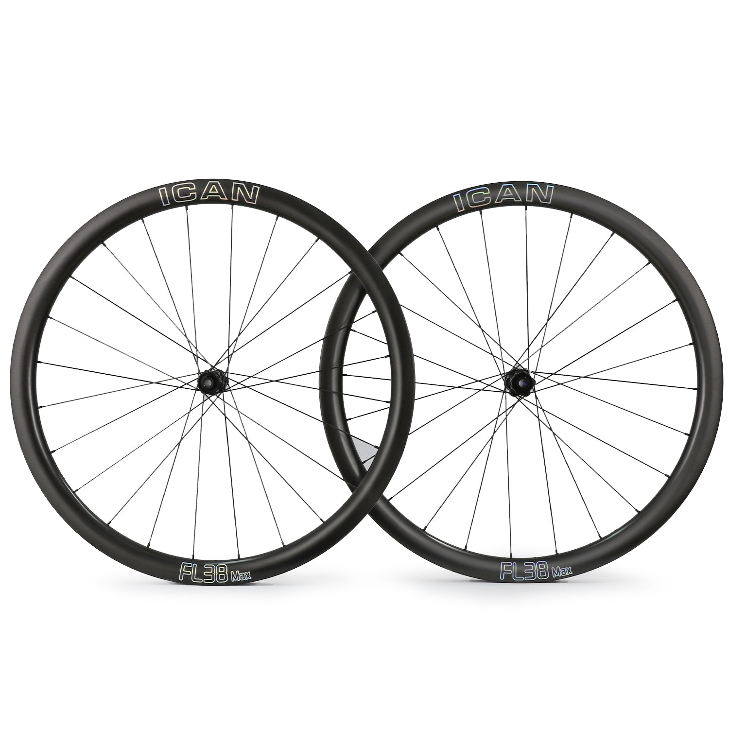 ICAN FL38MAXディスクブレーキホイール21mm内幅ワイドリムホイール