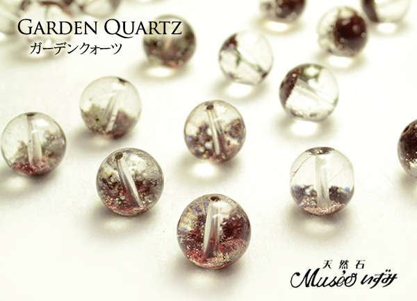 赤い大地が入った水晶☆【レッドガーデンクォーツ】New！！ | 天然石