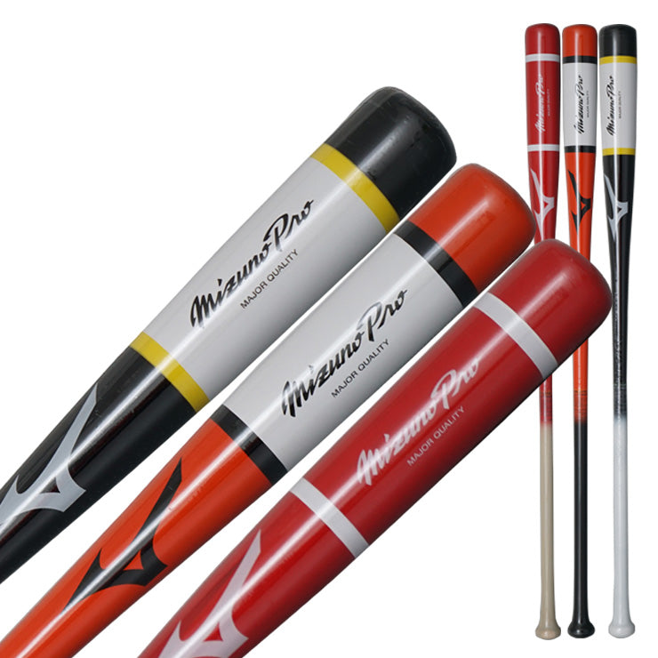 2025モデル】ミズノプロ 限定 木製 ノックバット 硬式 軟式 ソフト