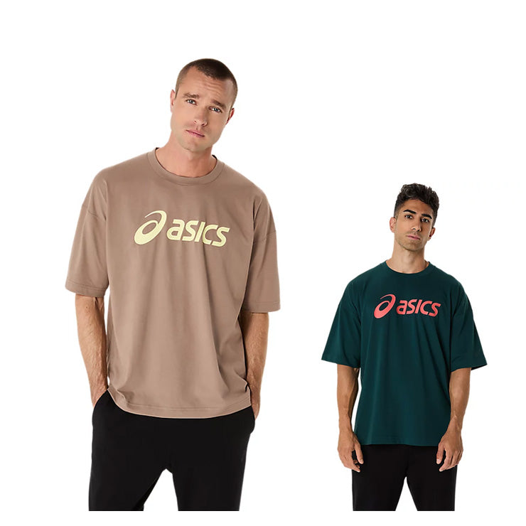 アシックス 半袖 Tシャツ グラフィック リラックスフィット Tシャツ