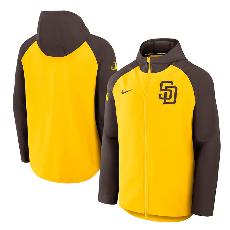 ナイキ サンディエゴ・パドレス フルジップ ジャケット 長袖