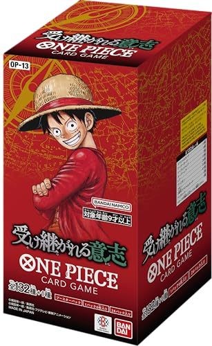 OP-13】 One Piece Card Game, Inherited Will, Japanese Booster Box