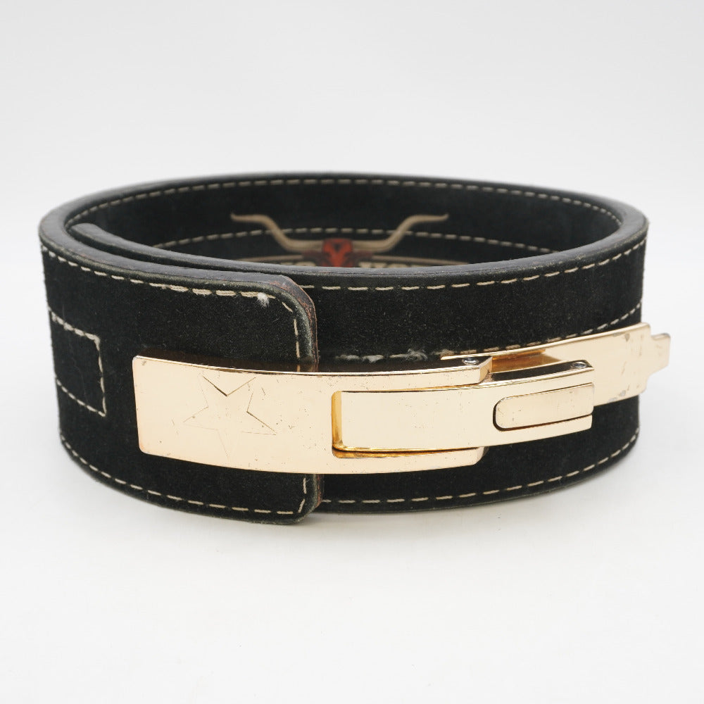 ウエイトトレーニング パワーベルト タイタン ロングホーンサイズM・厚