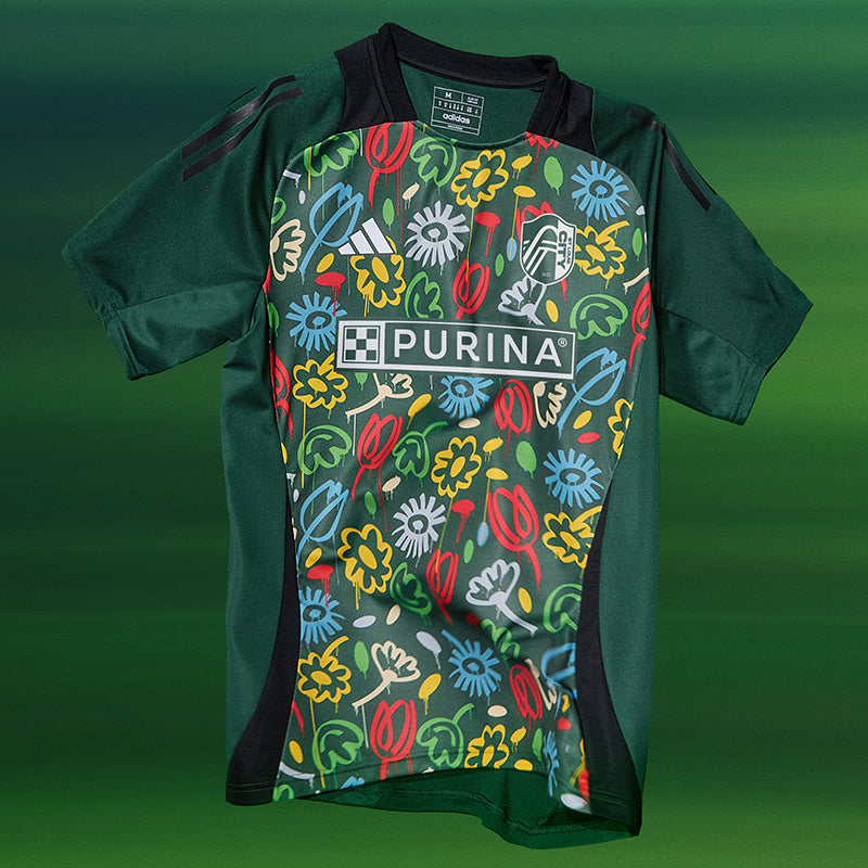 2024 St. Louis CITY SC x Adidas One Planet Pre-Match Men's Jersey