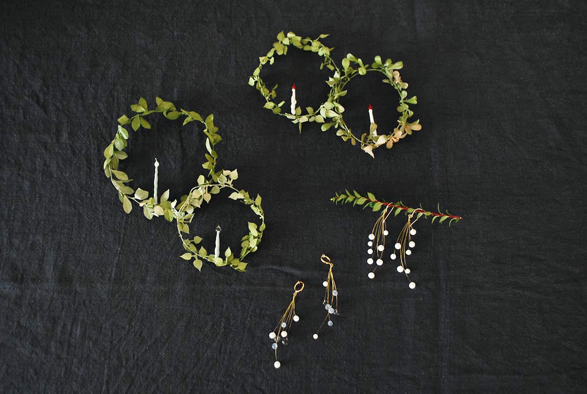 オカベマキコ ガラスのオーナメント ドット模様 飾り 新品 未使用 2026