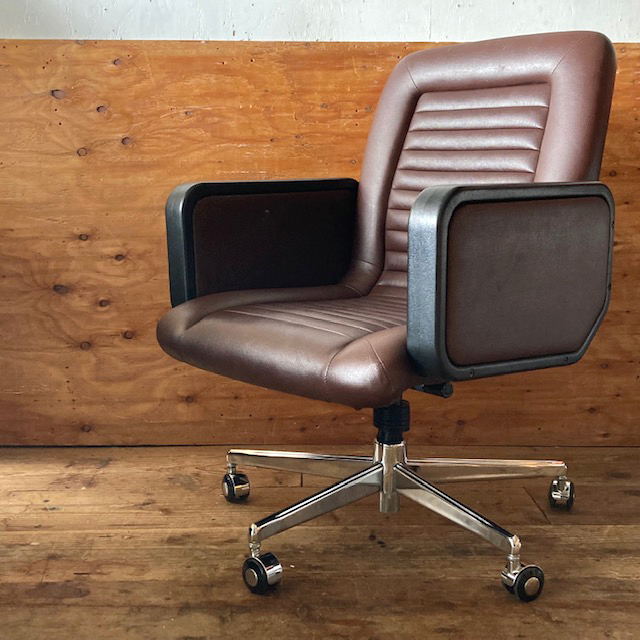 ジャパニーズ ヴィンテージ レトロ エグゼクティブ チェア アーム
