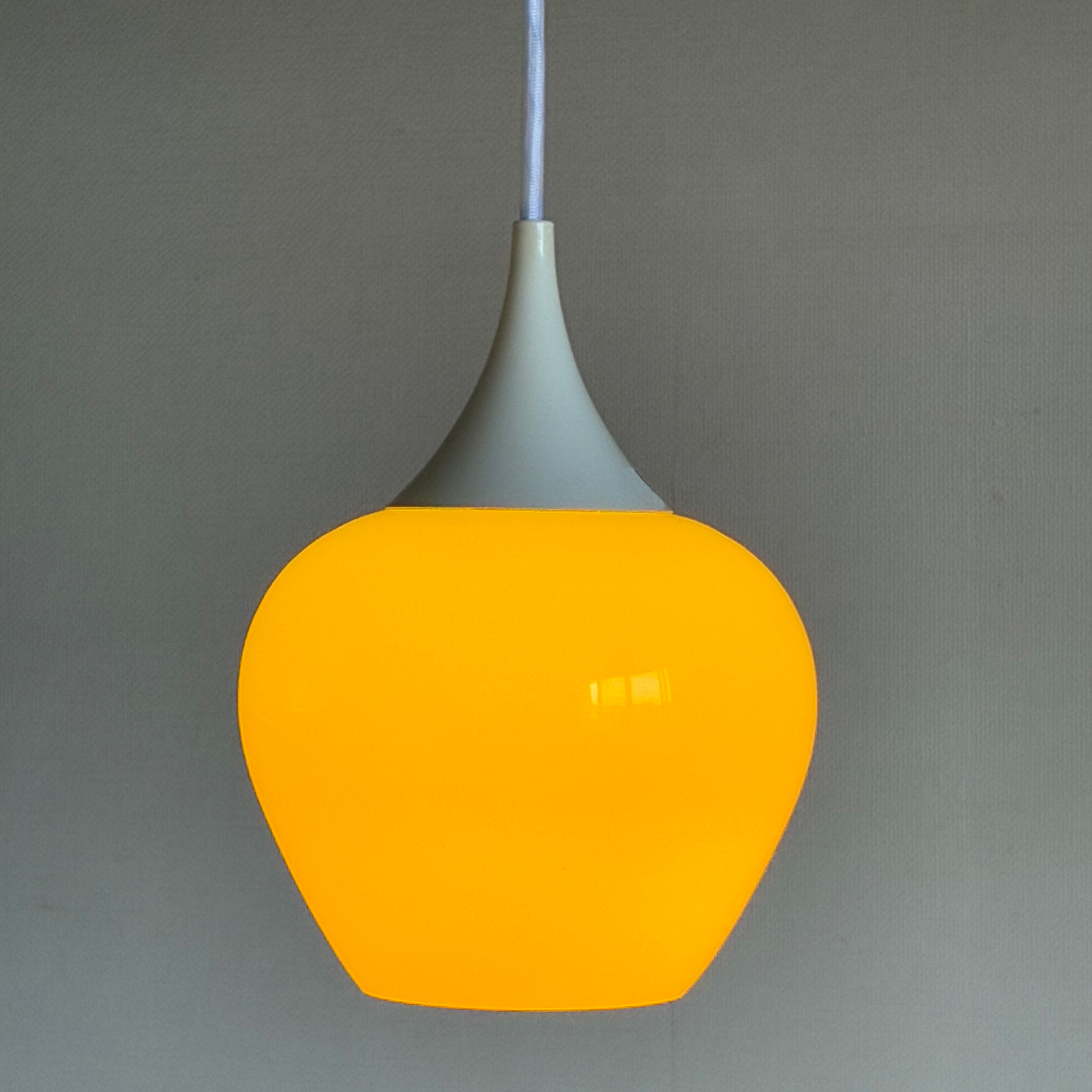 ジャパンヴィンテージ レトロポップ ガラス ペンダントランプ 照明