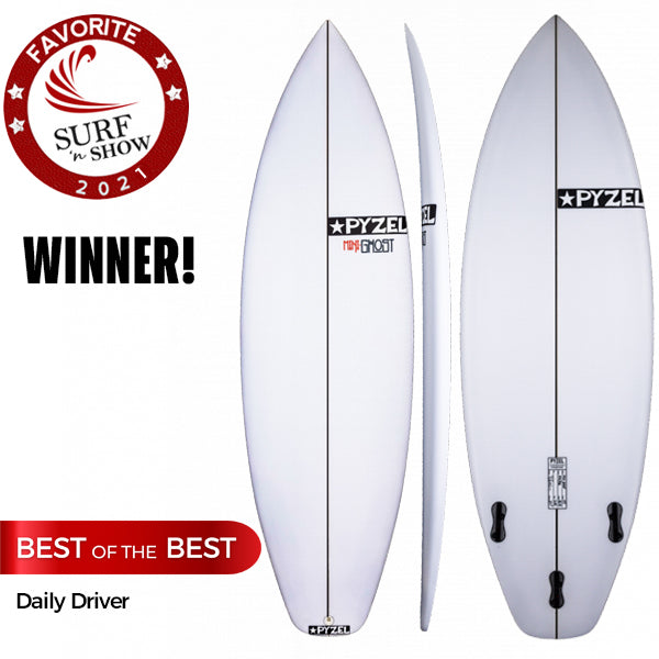 Pyzel Surfboards - Mini Ghost - Squash Tail – Surf 'n Show - by