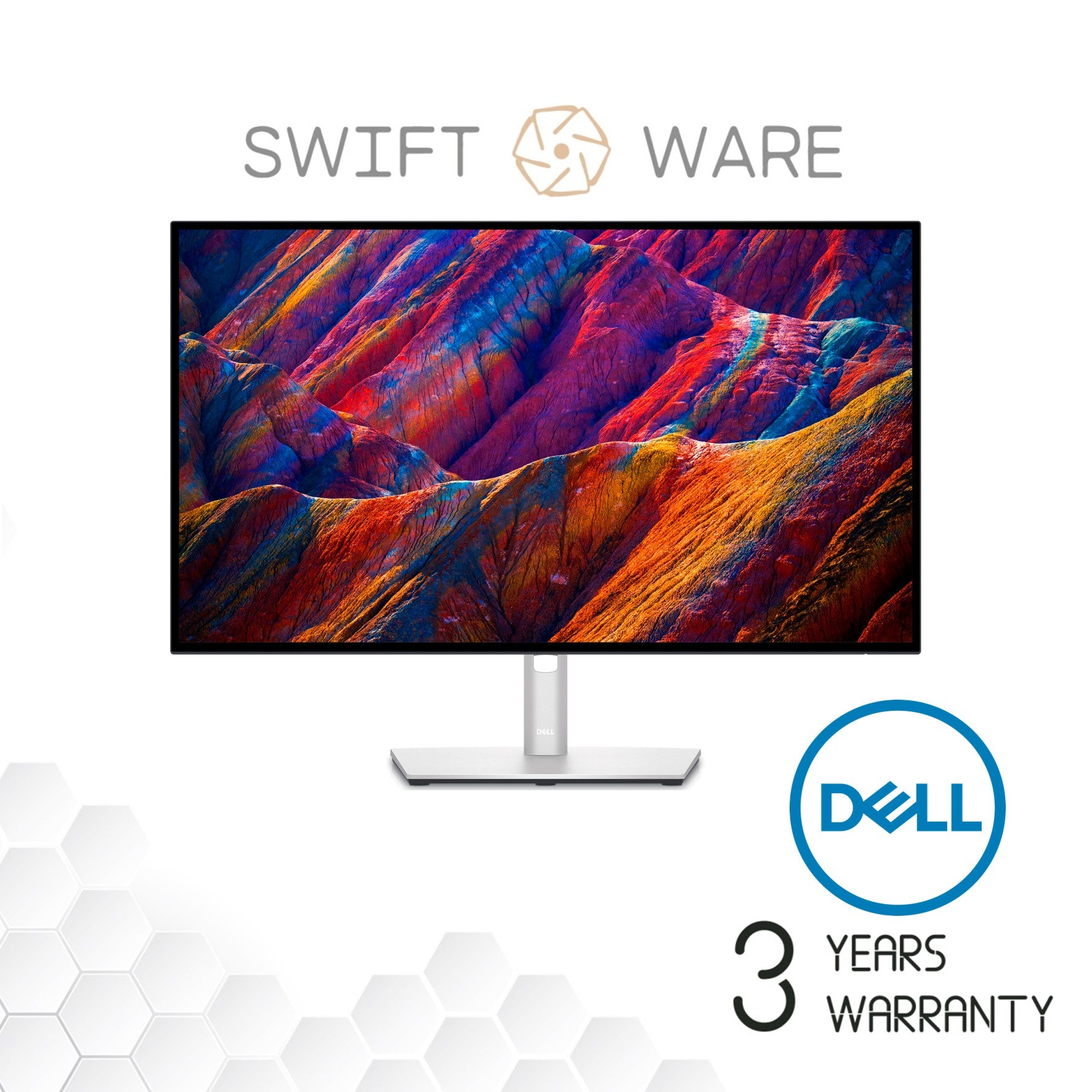 Dell UltraSharp 27 4K USB-C Hub Monitor - U2723QE – Swiftware Pte Ltd