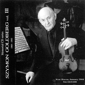 ヴァイオリニスト シモン・ゴールドベルク Szymon Goldberg 公式サイト