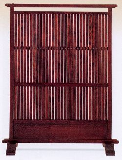 民芸衝立【SKK佐々木工業】