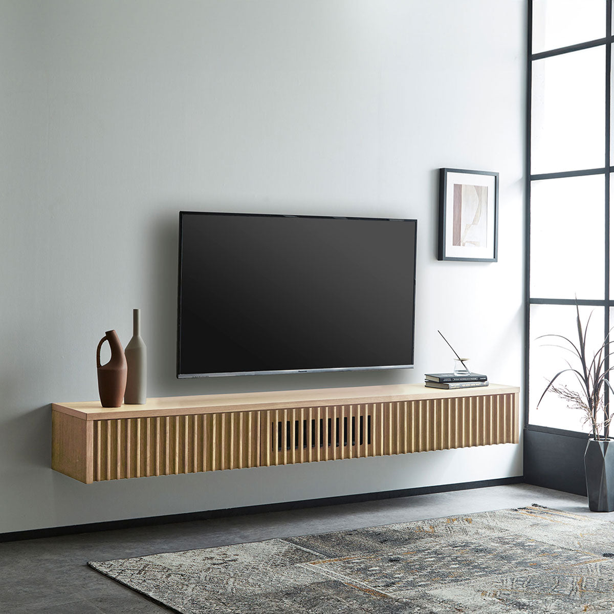 バラックⅡ フロート テレビボード 幅200㎝｜家具・インテリア通販の関