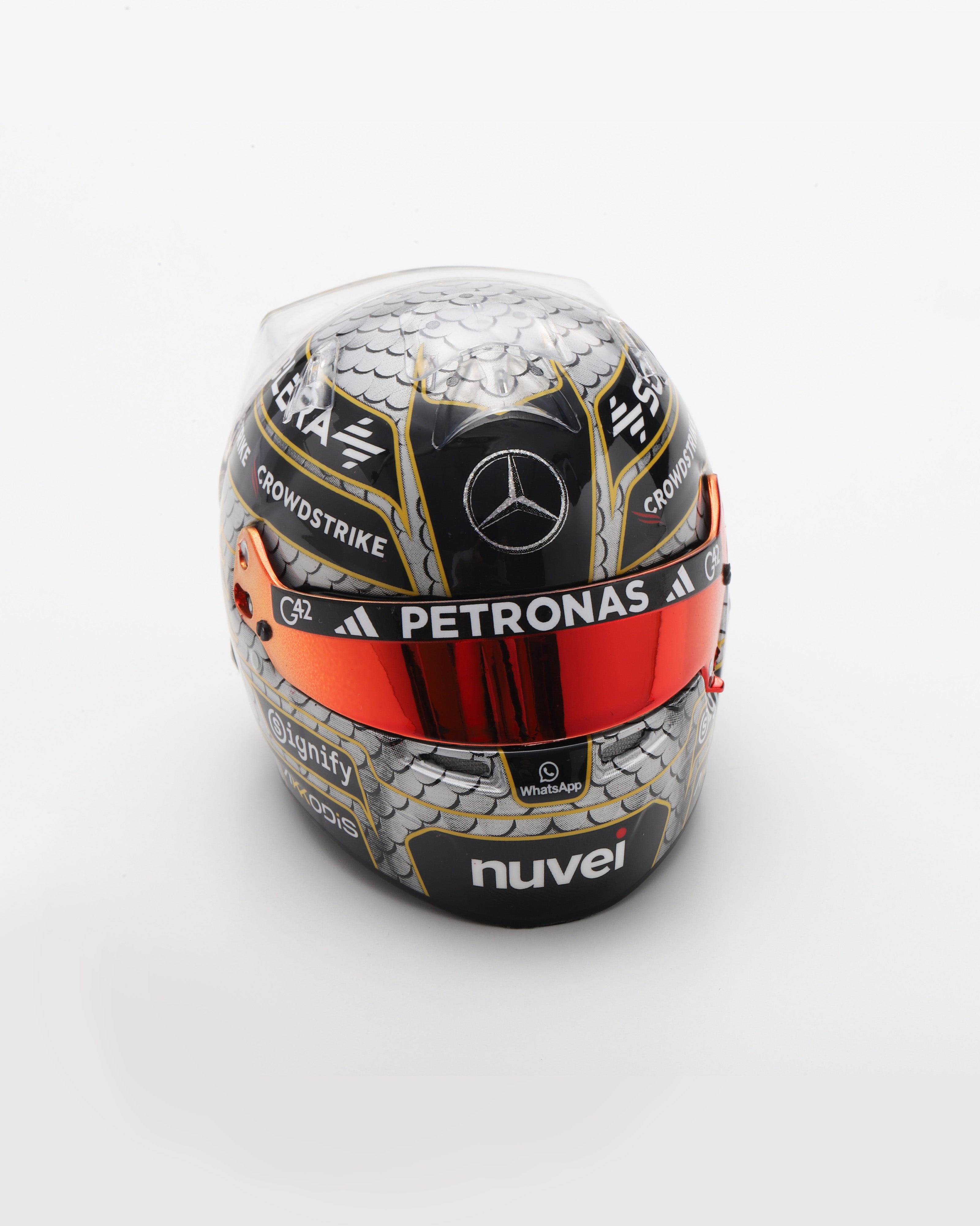 George Russell Chinese GP 2025 Sparks Helmet 1:5 | Official