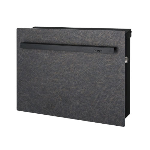郵便ポスト・ノイエキューブ アウトブラック（壁掛け仕様/本体カラー