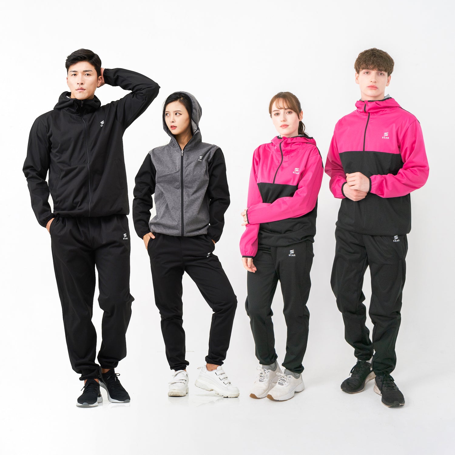 Sauna Suit - Separate / サウナスーツ上下別（フルジップ/プル