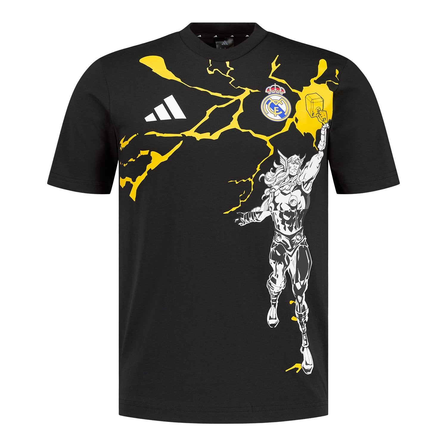 メンズ adidas Marvel Tシャツ 25/26 ブラック – レアル・マドリードCF