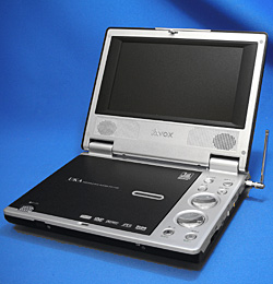 ワンセグチューナ内蔵！ポータブルDVDプレーヤー新登場 - 自作PC・PC