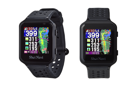 Shot Navi W1-FW PLUS(ショットナビ W1-FW PLUS)::時計型GPSゴルフ