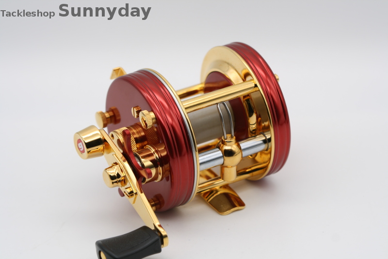 アブガルシア アンバサダー 5000 レコード レッド 4スクリュー