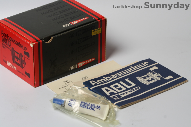 アブガルシア アンバサダー 5000 パーミングカップ 右 85年製 – Tackle