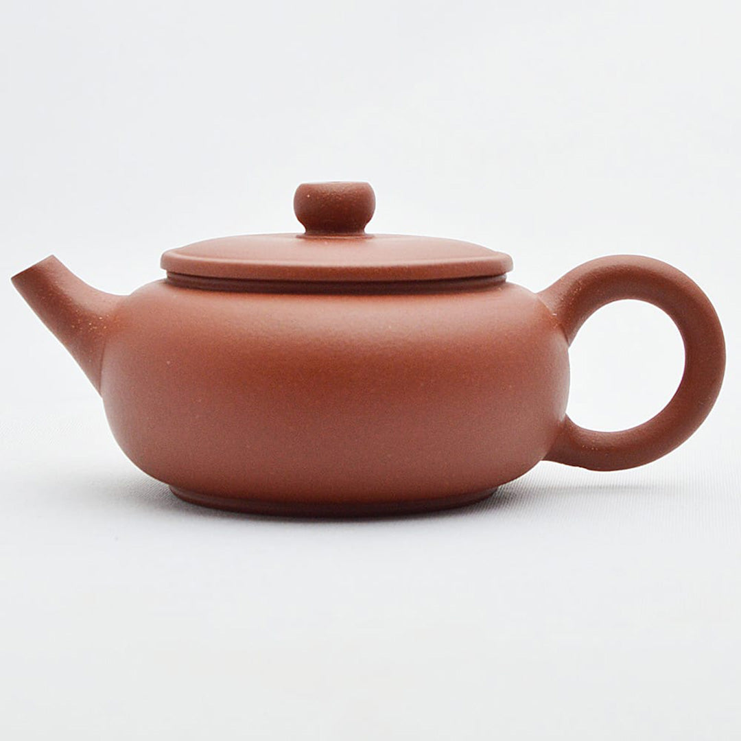 中国の急須 宜興紫砂壺 小扁墩（武松・赤茶）｜中国茶器の天香茶行