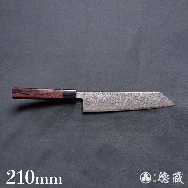 SLD ダマスカス 切付包丁 紫檀柄 – 徳蔵刃物 TOKUZO KNIVES