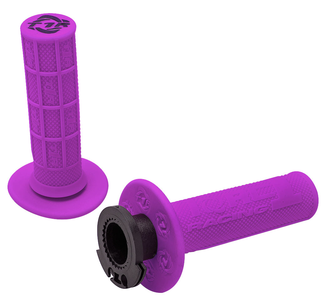 Defy Lock On Grips - Purple - MX – Torc 1 Racing