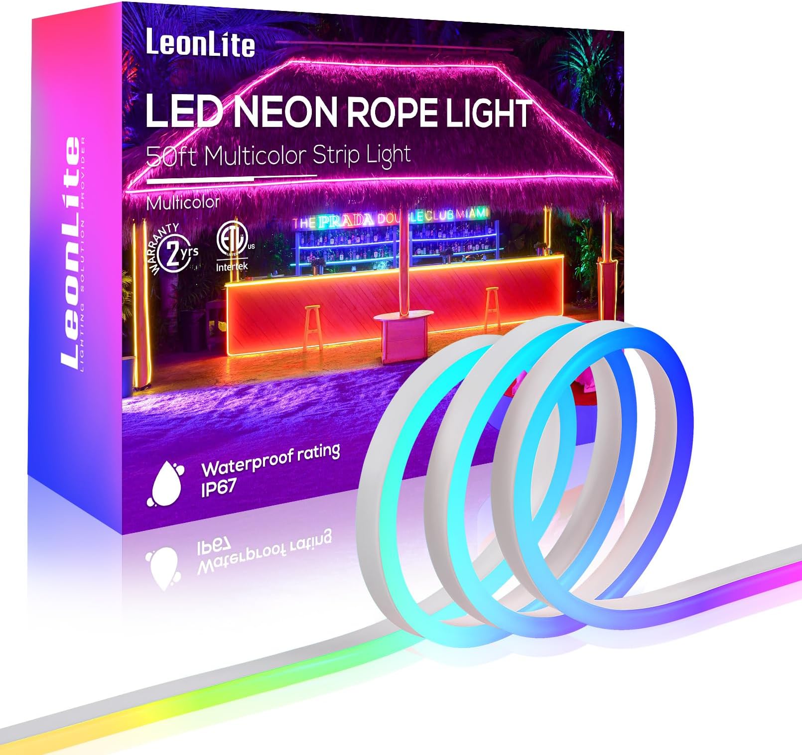 120V Lightweight Neon Rope Light - amber – Torchstar Lighting