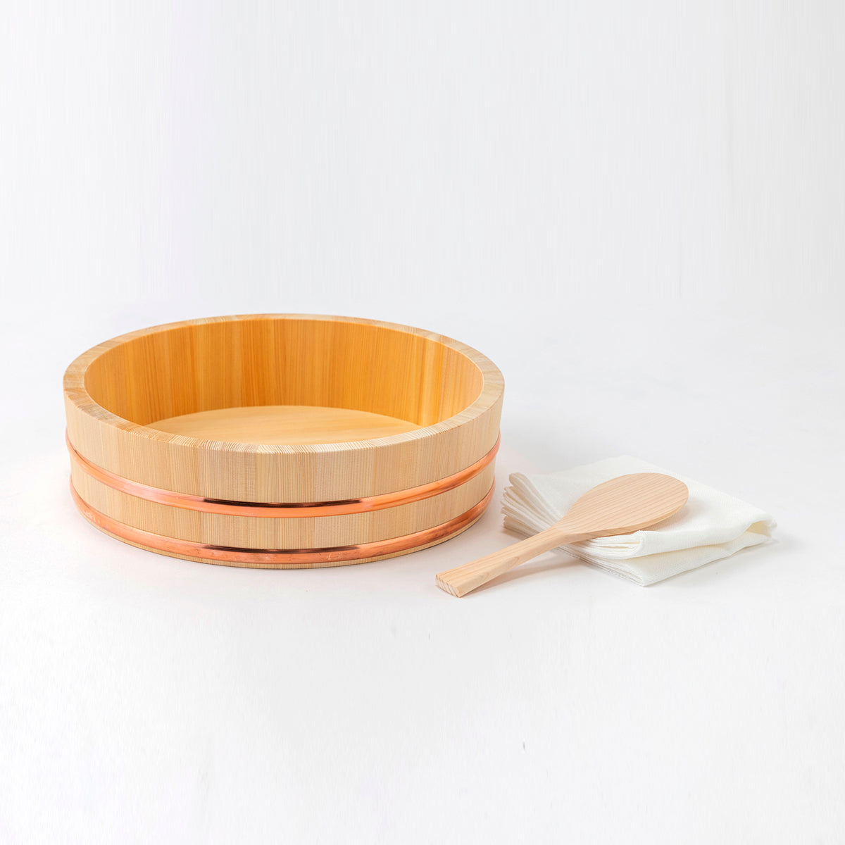 はんだい 木曽さわらの飯台 33cm ギフトセット 寿司桶 – 梅沢木材工芸社