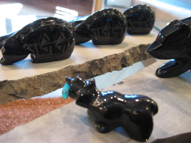 フェティッシュ マウンテンライオン ズニ族 天然素材 ネイティブ