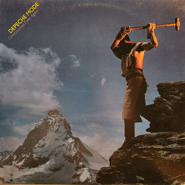 Depeche Mode - Construction Time Again - vinyl – Press Vinyl Cafe