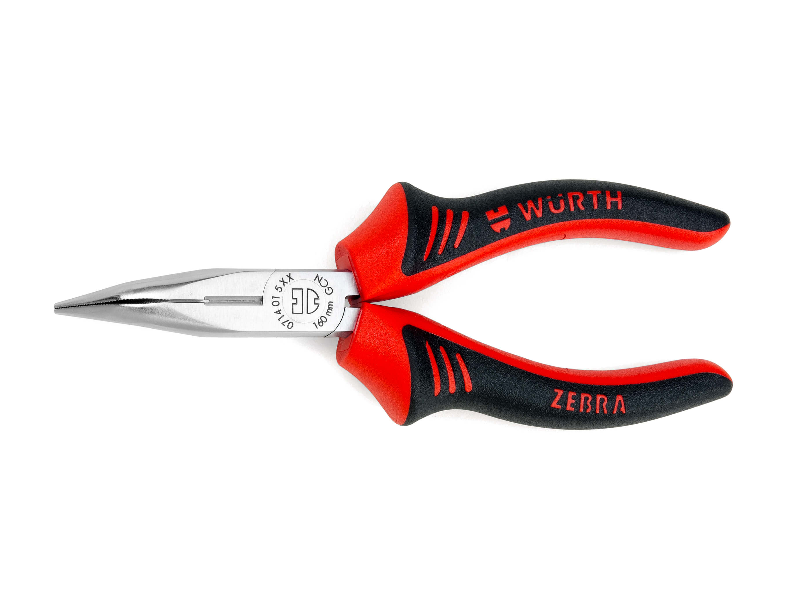ZEBRA needle nose pliers Straight-L210MM 714.01557
