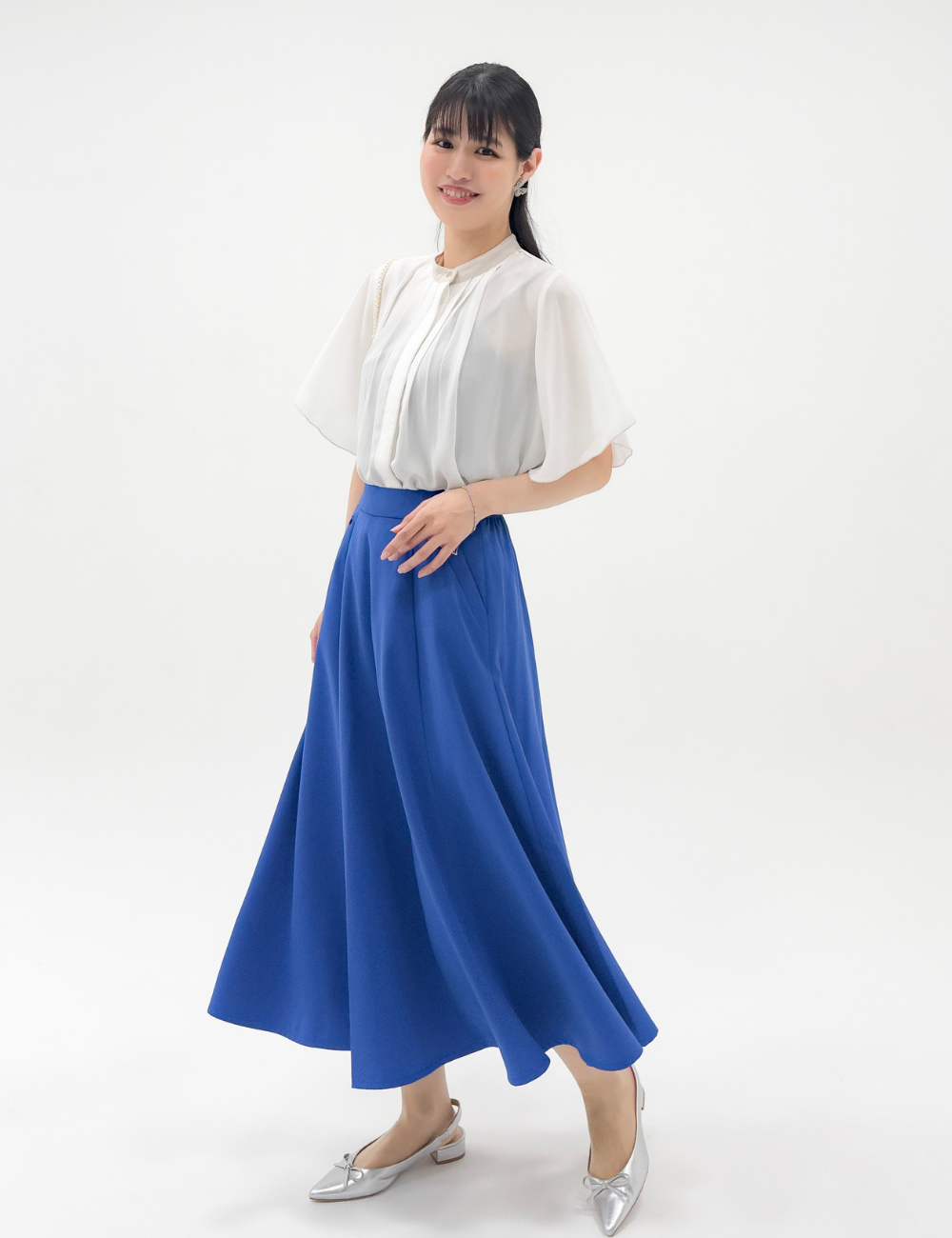 ベーシックライン】ダブルポケットフレアスカート| CINEMATIQ by Pinup